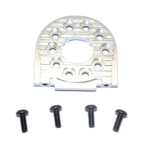 GPM Racing Aluminum Adjustable Motor Mount (for 16T-25T) Silver : Tamiya TT-02