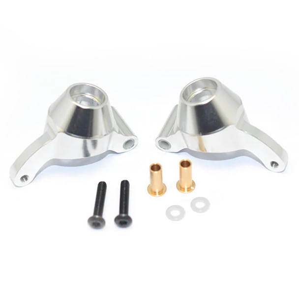 GPM Racing Aluminum Rear Knuckle Arm Silver : Tamiya TT-02B & DF-02