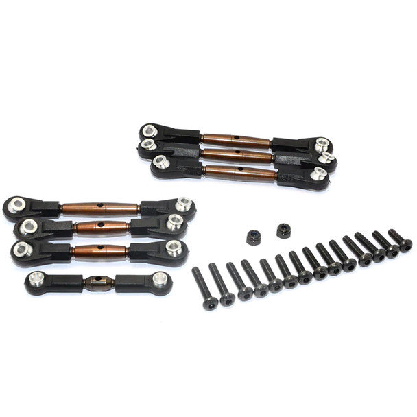 GPM Racing Spring Steel Turnbuckle With Plastic Ends : Tamiya TT-02B