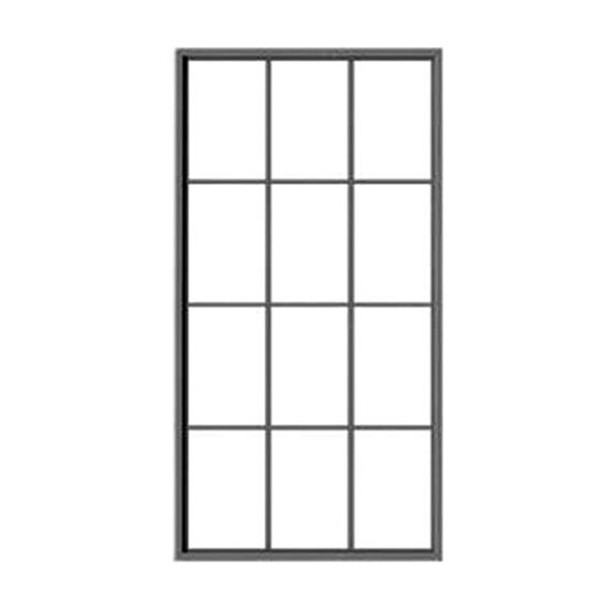 Tichy Train Group 2089 1/1 Round-Top Double-Hung Window w/ Precut Glazing (4) O Scale