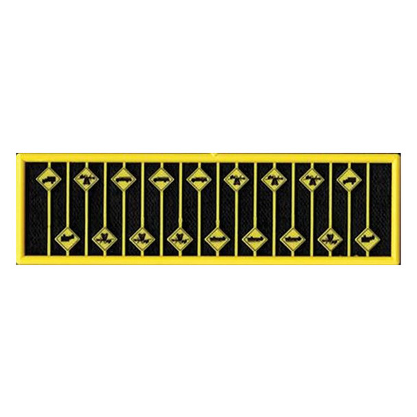 Tichy Train Group 2685 Firehouse & Low Vehicle Warning Signs N Scale