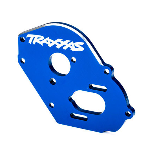 Traxxas 9490X Aluminum Motor Plate Blue 4mm Thick : Drag Slash