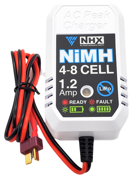 NHX RC ezWall 4-8S NIMH AC Peak Battery Charger with Deans Plug 4.8 to 14.4V