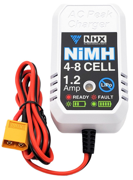 NHX RC ezWall 4-8S NIMH AC Peak Battery Charger with XT60 Plug 4.8 to 14.4V