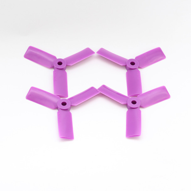 DALPROP T3030BN BullNose Tri Blade Purple Propeller [4pcs] : FPV Drone