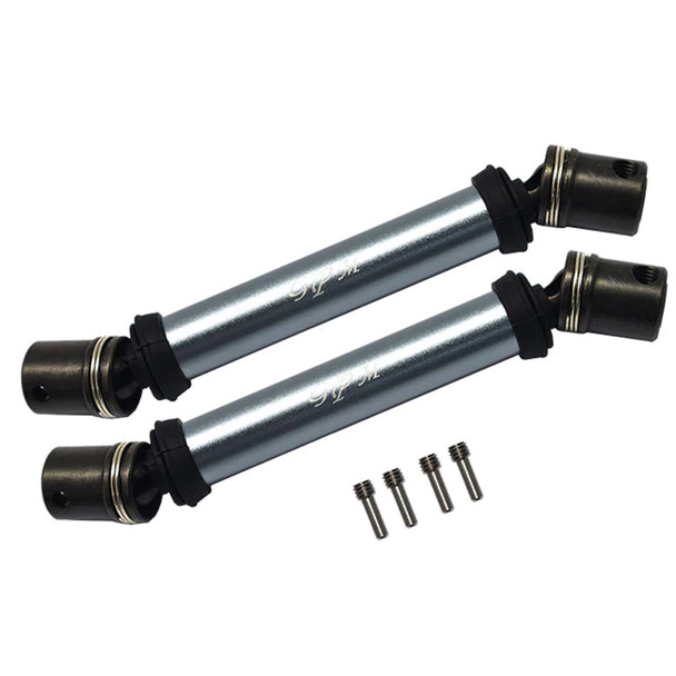 GPM Steel + Aluminum Front+Rear Universal CVD Drive Shaft Grey : Losi 1/8 LMT GPM Steel + Aluminum Front+Rear Universal CVD Drive Shaft Grey : Losi 1/8 LMT