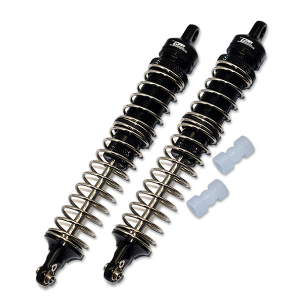 GPM Aluminum Front Or Rear Adjustable Spring Shock 130mm Black : Losi 1/8 LMT