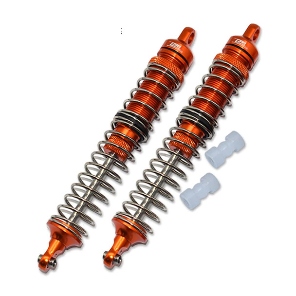 GPM Aluminum Front Or Rear Adjustable Spring Shock 130mm Orange : Losi 1/8 LMT