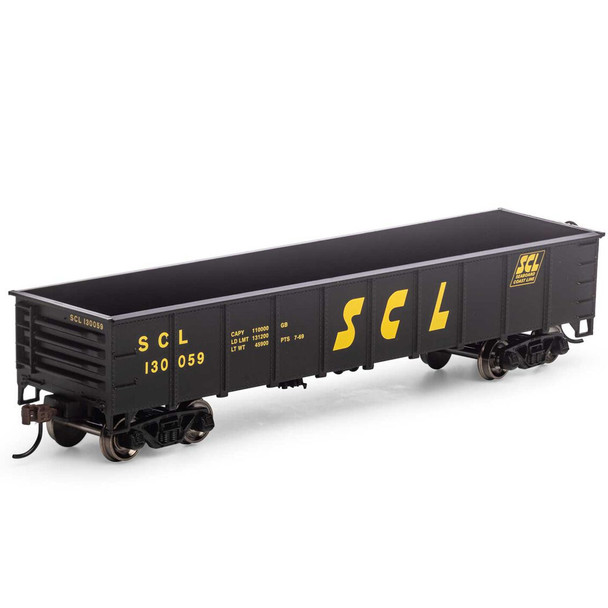 Athearn RND1225 40' Gondola - Seaboard Coast Line #130059 Freight Car HO Scale