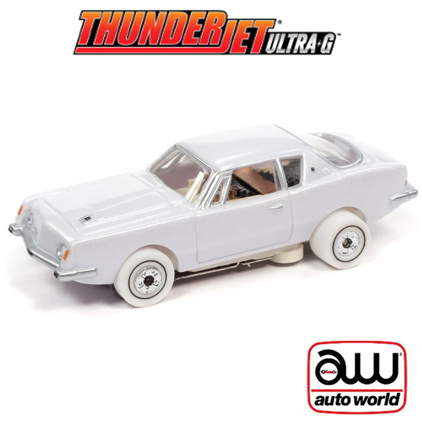 Auto World Thunderjet R34 1963 Studebaker Avanti iWheels HO Slot Car