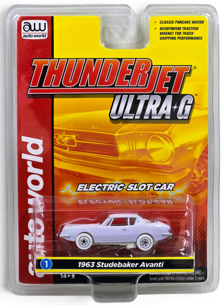 Auto World Thunderjet R34 1963 Studebaker Avanti iWheels HO Slot Car