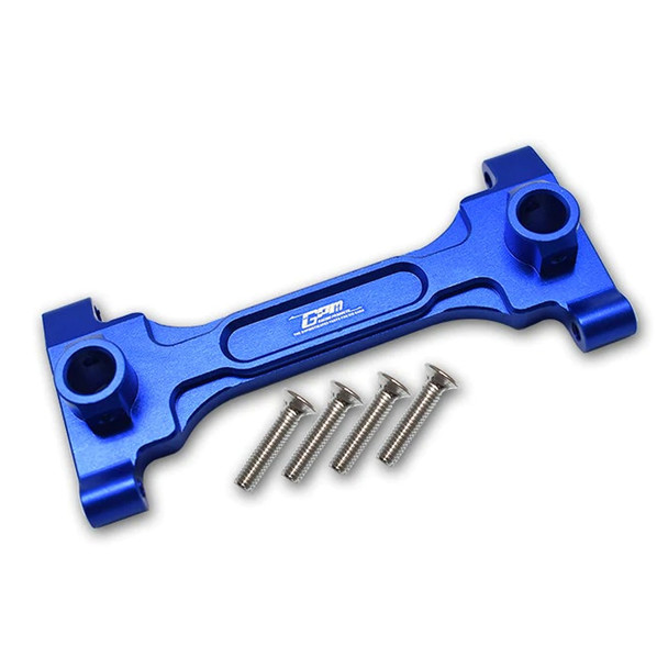 GPM Racing Aluminum Rear Chassis Brace Blue : Axial 1/6 SCX6 Jeep JLU Wrangler