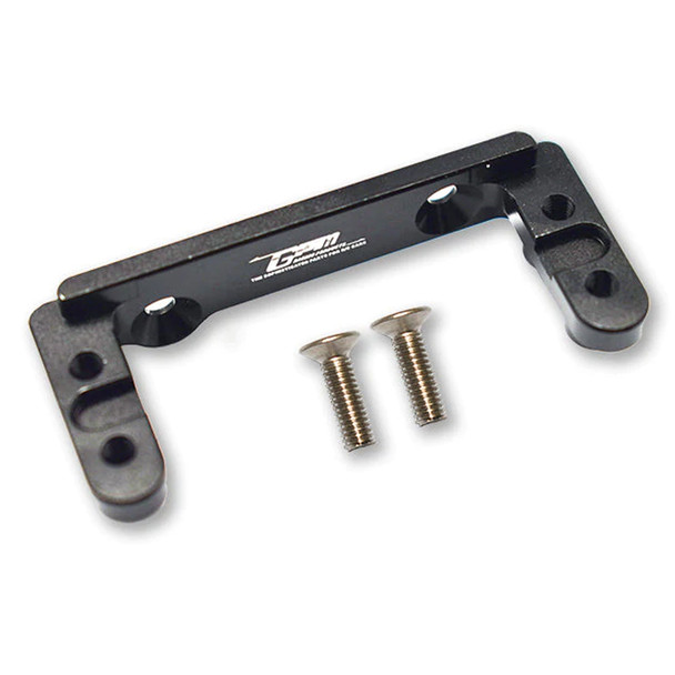 GPM Racing Aluminum 2-Speed Transmission Servo Mount Black : Axial 1/6 SCX6