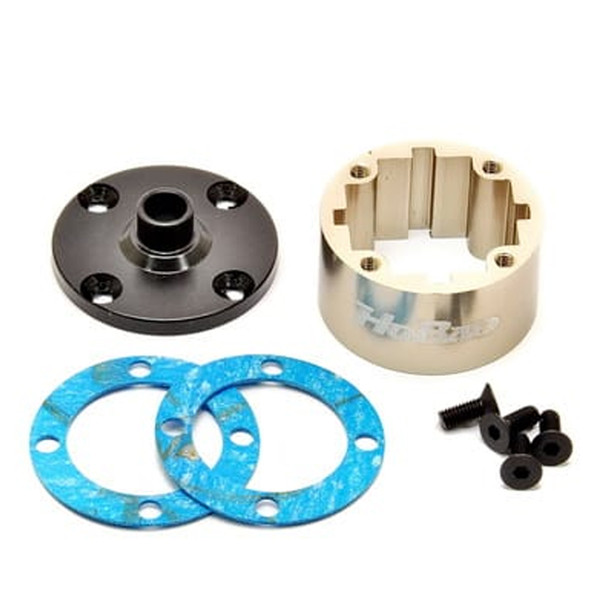 HoBao OP-0148 Aluminum Diff Case w/ Cover / Gasket / Screws  : 1/7 Extreme VTE2