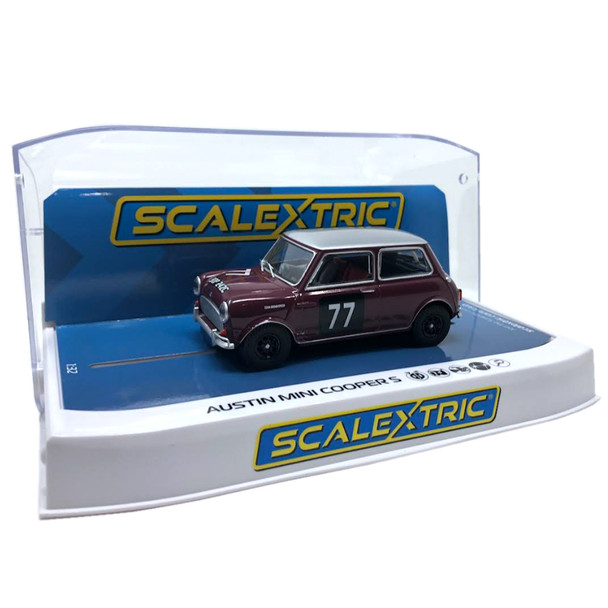 Scalextric C4238 Morris Mini Cooper S - Broadspeed 1/32 Slot Car