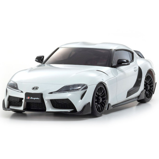 Kyosho MZP452W ASC MA-020 Toyota GR Supra TRD Aero Version Metallic White Body Mini-Z