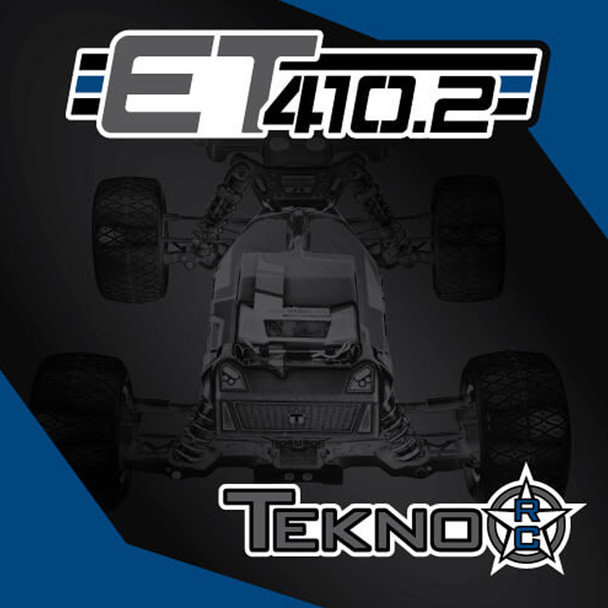 Tekno RC TKR7202 – ET410.2 1/10th 4WD Competition Electric Truggy Kit