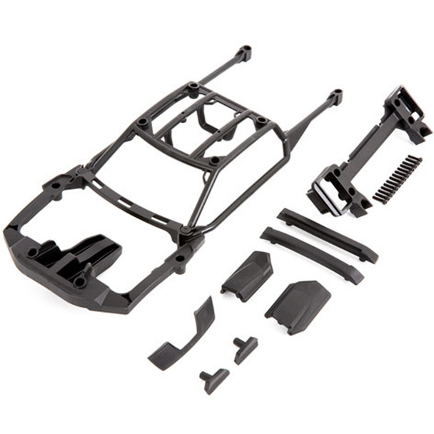 Traxxas 9513X Body Support w/ Front Mount / Rear Latch / L/R Skid Pads : Sledge
