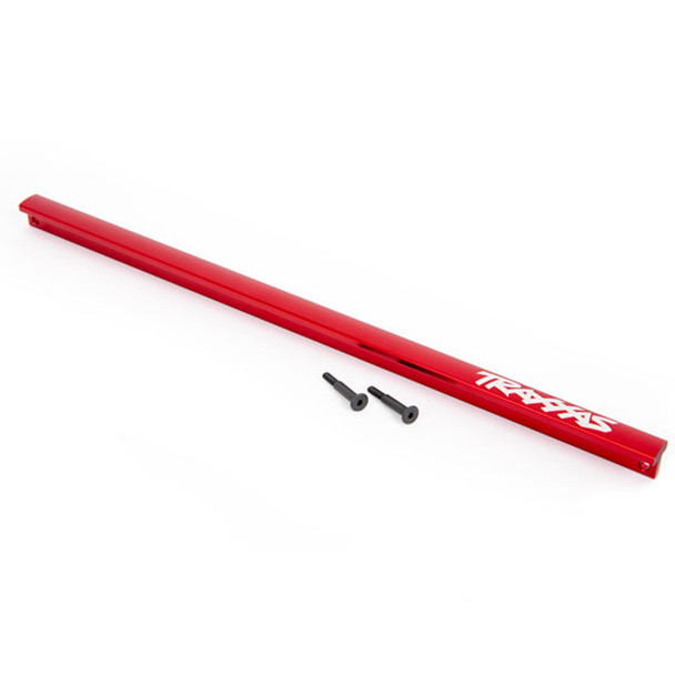 Traxxas 9523R Aluminum Chassis Brace T-Bar Red w/ 3x16mm SS (2) : Sledge