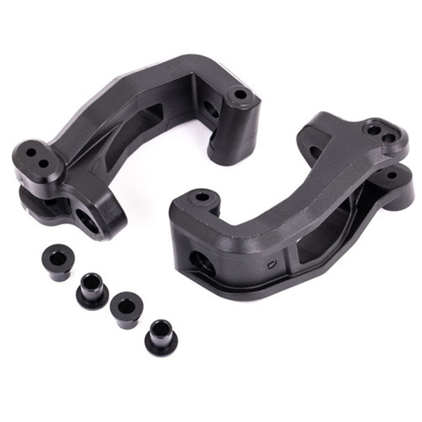 Traxxas 9532 Left & Right Caster Blocks C-Hub w/ Kingpin Bushings (4) : Sledge