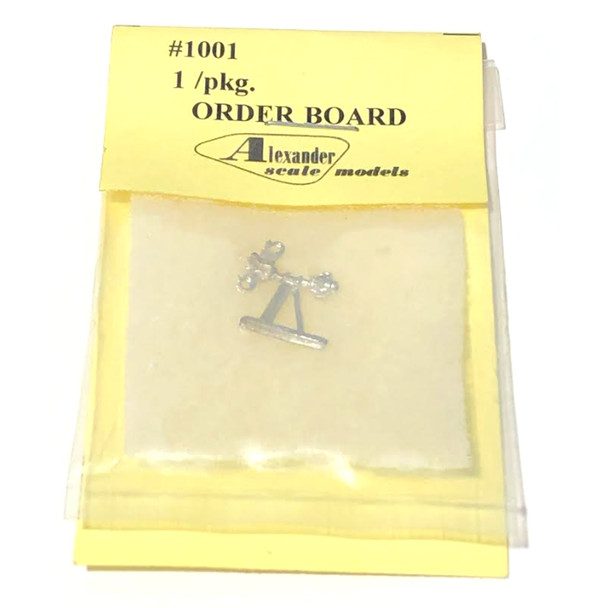 Alexander Scale Models 1001 Order Board HO Scale