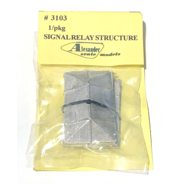 Alexander Scale Models 3103 Signal Relay Structure HO Scale