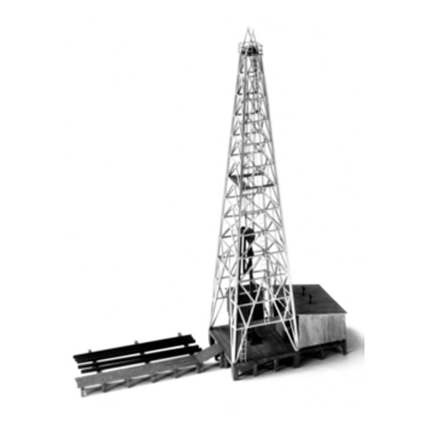 Alexander Scale Models 7488 Oil Drilling Derrick Kit HO Scale