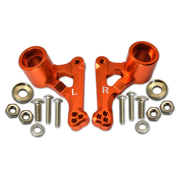 GPM Racing Aluminum Rear Rocker Arm Set Orange : Traxxas E-Revo VXL 2.0