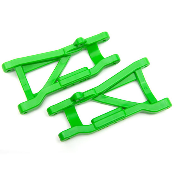 Traxxas 2555G Heavy-Duty Rear Suspension Arms Green (2) : Nitro Rustler / Slash
