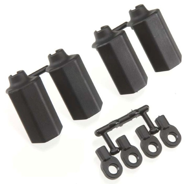 RPM 80402 Shock Shaft Guard Black Slash / Stampede / Rustler / Bandit / T/E-Maxx