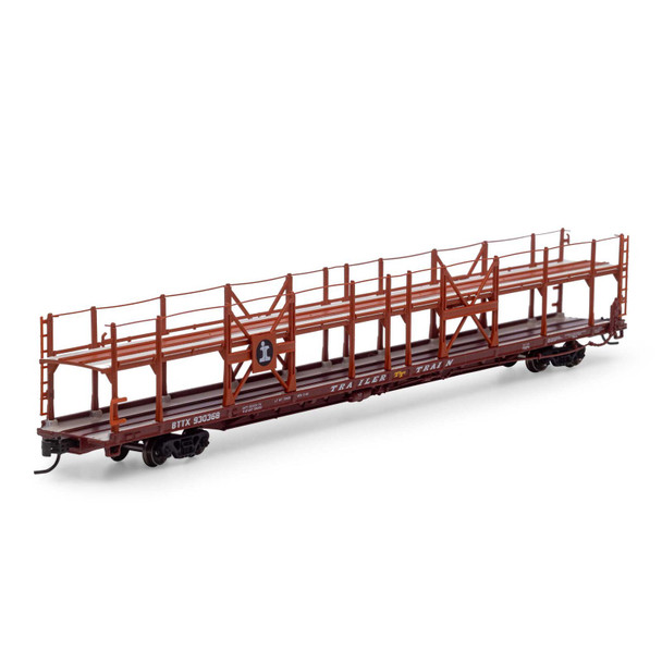 Athearn ATH15040 F89-F Bi-Level Auto Rack IC/BTTX #930368 Freight Car N Scale