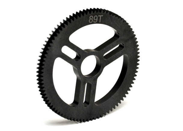 Exotek 2074 Flite Spur Gear 48P 89T Machined Delrin for Exo Spur Gear Hubs
