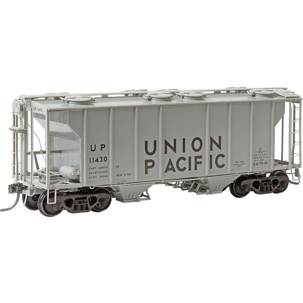 Kadee 8049 Union Pacific #11430 RTR PS-2 Two Bay Hopper Freight Car HO Scale