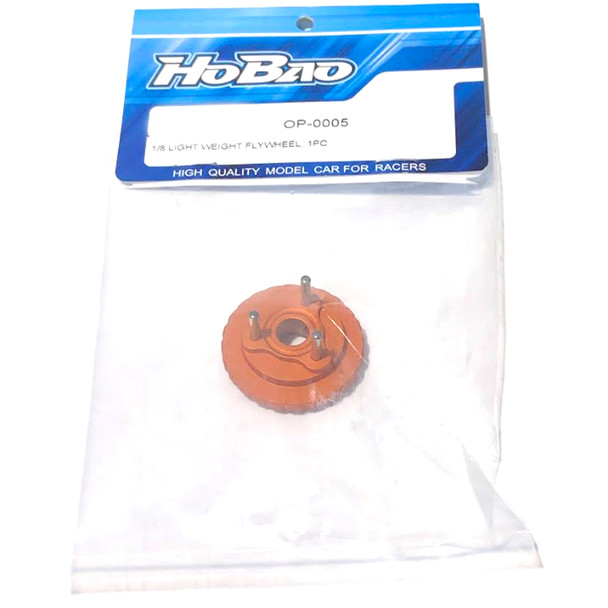 HoBao OP-0005 1/8 Light Weight Flywheel (1Pc) Orange