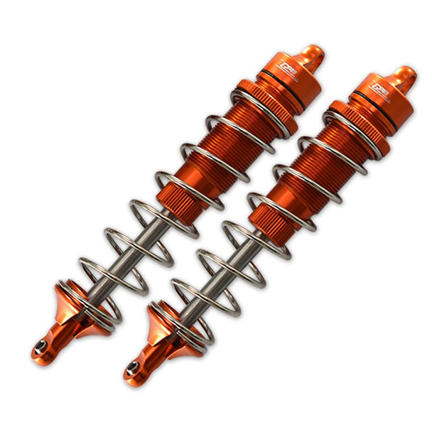 GPM Aluminum Front Or Rear Adjustable Dampers 130mm Orange : Corally Sketer XL4S