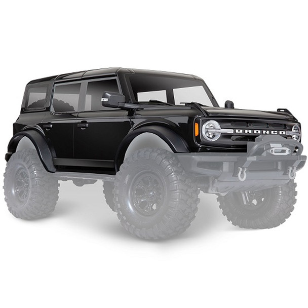 Traxxas 9211T Complete Painted Body Black : TRX-4 Ford Bronco (2021)