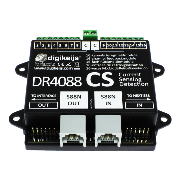 Digikeijs DR4088CS 16-Channel Feedback Module S88N for Two-Rail System