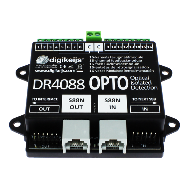 Digikeijs DR4088OPTO 16-Channel Feedback Module S88N for H-Bridge System