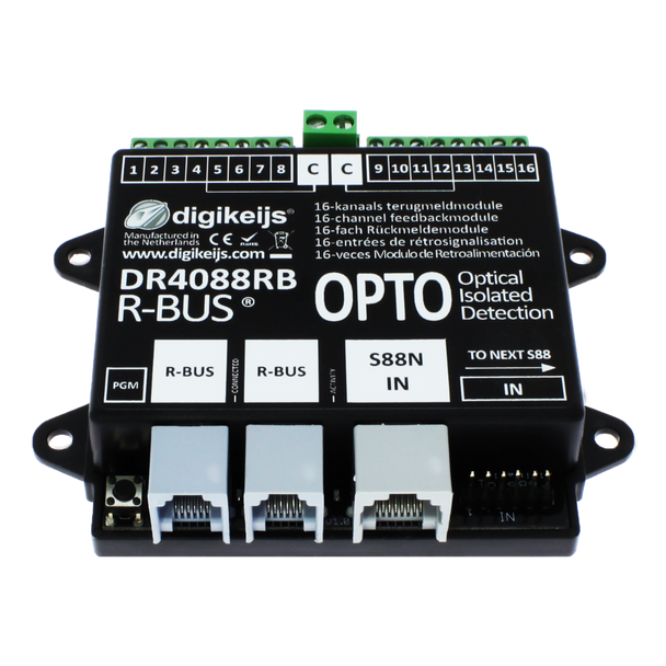 Digikeijs DR4088RB-OPTO 16-Ch R-Bus Feedback Module Suitable : Roco System