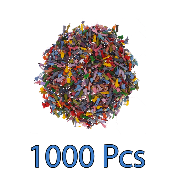 Digikeijs DR60115-N Set of 1000 Painted Figures Standing N Scale