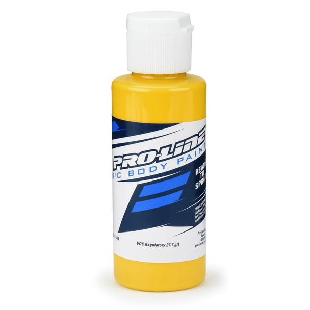 Pro-Line 6325-15 RC Body Paint 2fl oz. (60 ml.) Bottle - Sting Yellow
