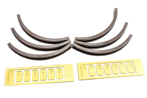 DCC Concepts Cobalt-S Cosmetic Parts (Top Castings x6) (Numbers x12)