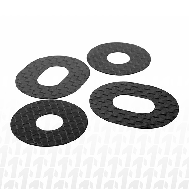 1Up Racing 10403 CF Protective Body Washers - 1/8 Off-Road