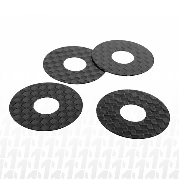 1Up Racing 10404 CF Protective Body Washers - 7/8mm Post
