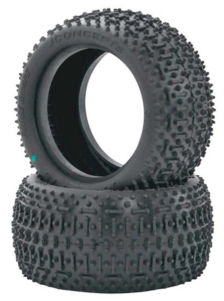 JConcepts 3018-02 Goose Bumps Rear Buggy Tires Green 2.2 (2)