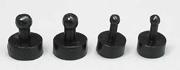 Dubro 617 Fuel Line Plugs Small/Large Dots (4)