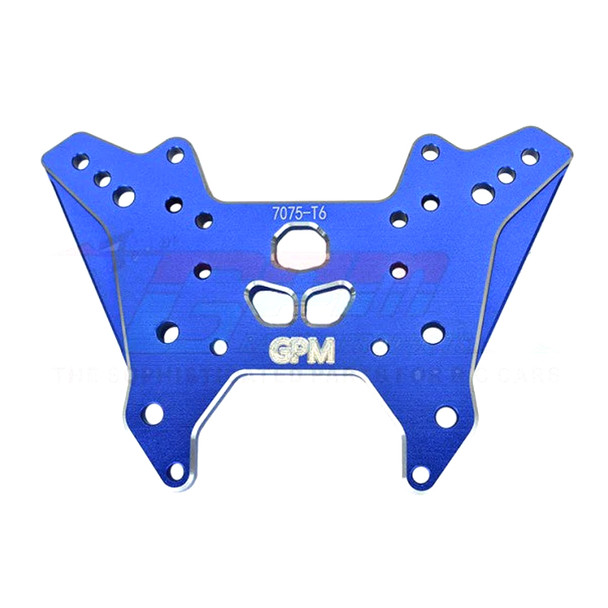 GPM Aluminum 7075-T6 Front Damper Plate Blue : Arrma 1/7 Fireteam / 1/8 Kraton