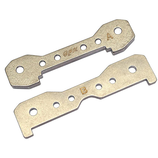 GPM Racing Stainless Steel Front Lower Bulkhead Tie Bar Original Color : Sledge