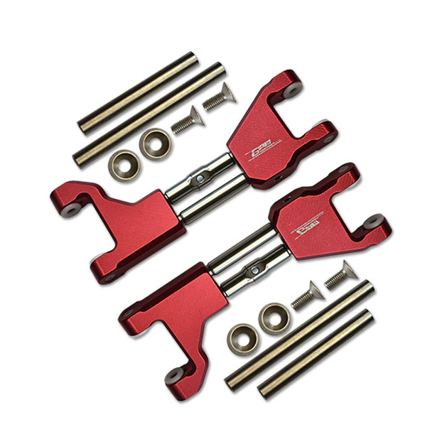 GPM Stainless Steel+Alum Supporting Mount w/Front or Rear Upper Arms Red : Maxx