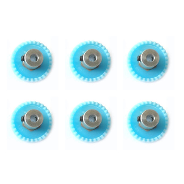 H&R Racing HR229-6 29 Tooth Crown Gear 48 pitch (6) for 1/8 Axle 1:24 Slot Car